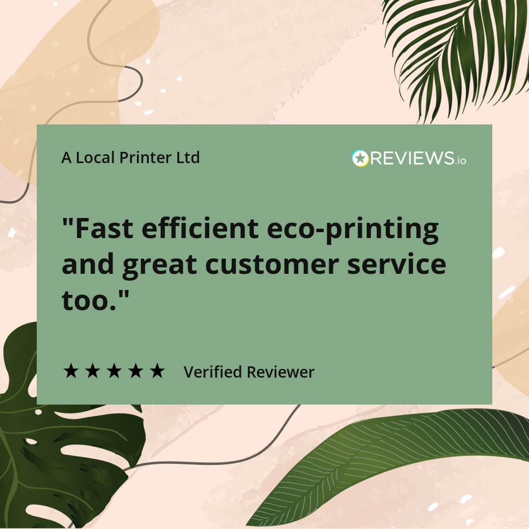 Another of those fab customer reviews that make you feel warm all over 🤗 Basically, this sums up exactly what we want to be recognised for. Happy Days! 😁