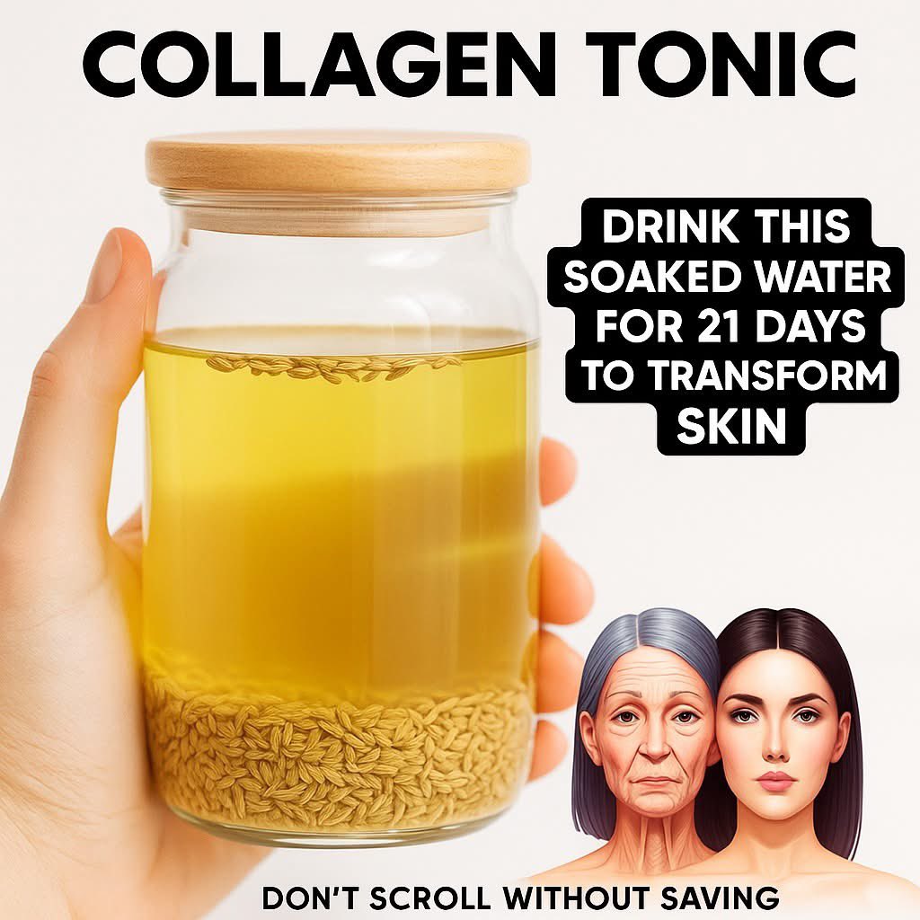 ⭐️21 days skin glow, secret🌟

Collagen boost in a jar !

Just soak it. Sip it, let your skin glow naturally.

How to make 👇