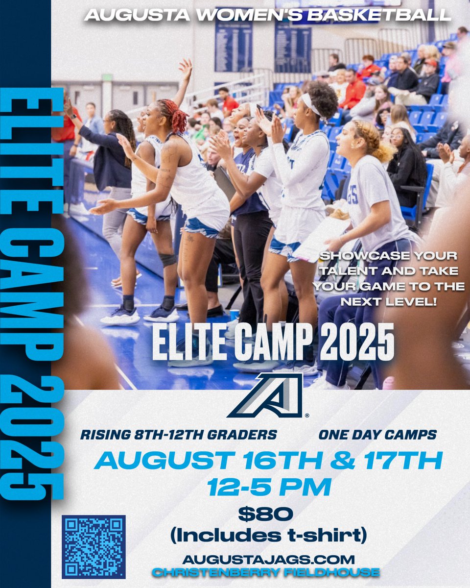 🚨Elite Camp is 2 Weeks Away!!🚨
Don’t wait to register!! 

📍Christenberry Fieldhouse
📆 August 16th (Session 1) 
      August 17th (Session 2) 
🔗 fundraise.givesmart.com/form/hJZidQ?vi…