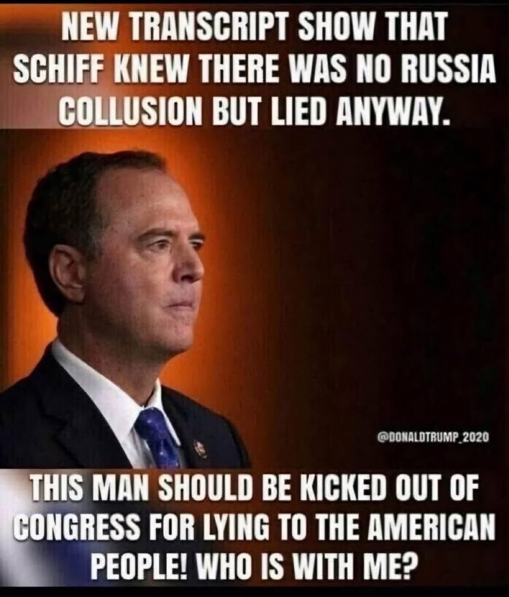 <a href="/SenAdamSchiff/">Adam Schiff</a> Ironically, this is why Trump was elected. 

Lawfare drew attention to the Democratic Party corruption.