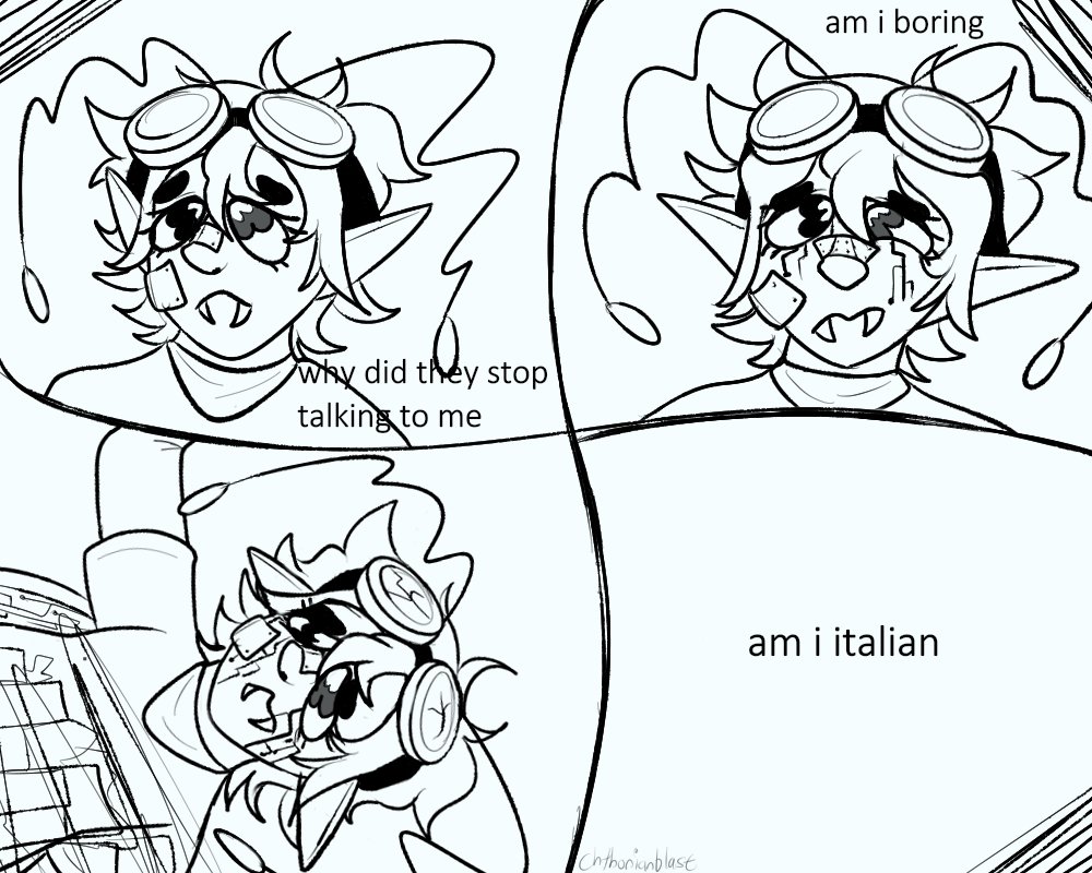 ARTFIGHT ATTACK on <a href="/snugstone/">lin 🦋</a> !!
#oc #italian