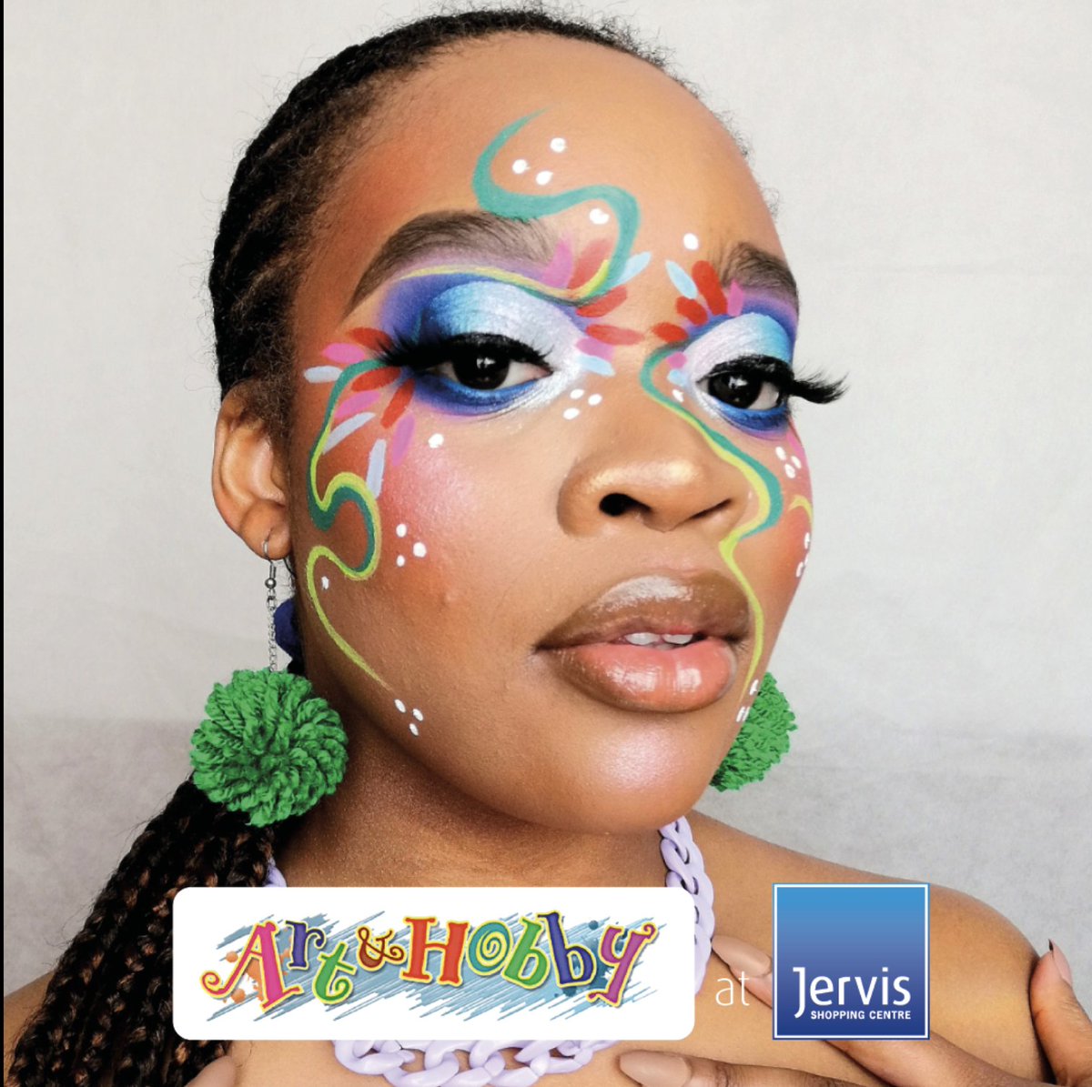 Make your own statement this festival season! Create your own individual look with face paints from Art &amp; Hobby on the first floor of Jervis Shopping Centre.