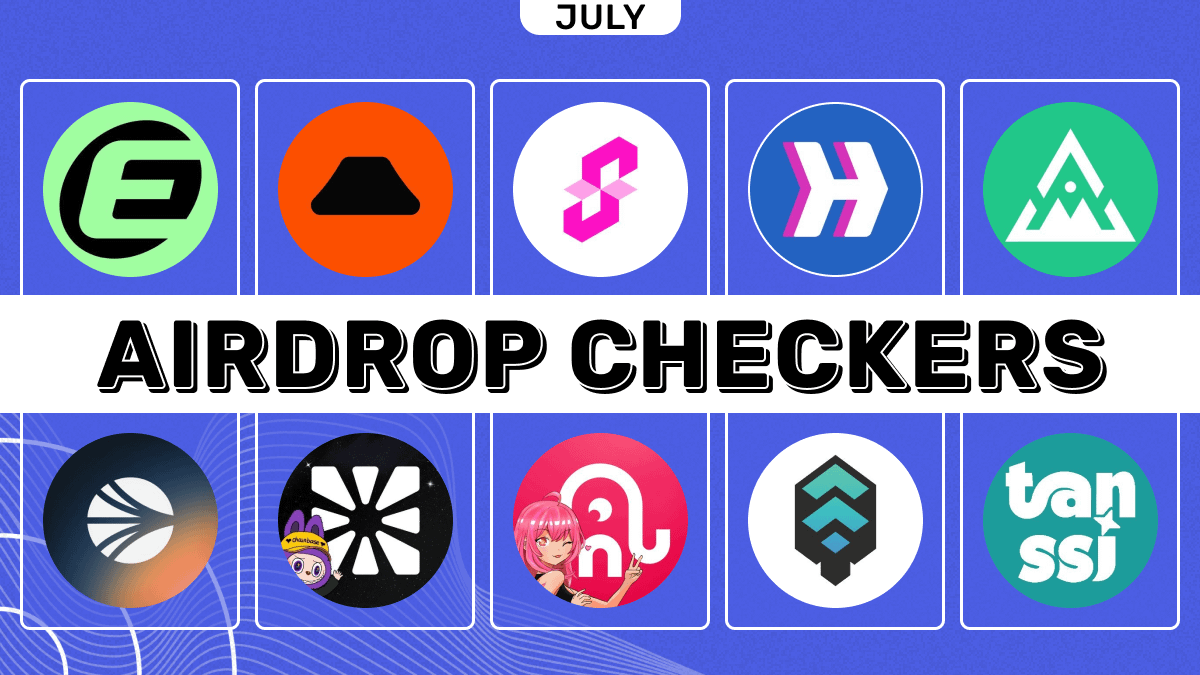 🪂 Full List of Airdrops in July
​​
You are 100% eligible for one of these Airdrops (37!)
​
Check and claim now 👇

📌 Eclipse ( <a href="/EclipseFND/">Eclipse (🐮,🌑)</a> )
🔗 Check/Claim your Airdrop here: claims.eclipse.xyz

📌 Caldera ( <a href="/Calderaxyz/">Caldera</a> )
🔗 Check/Claim your Airdrop here: