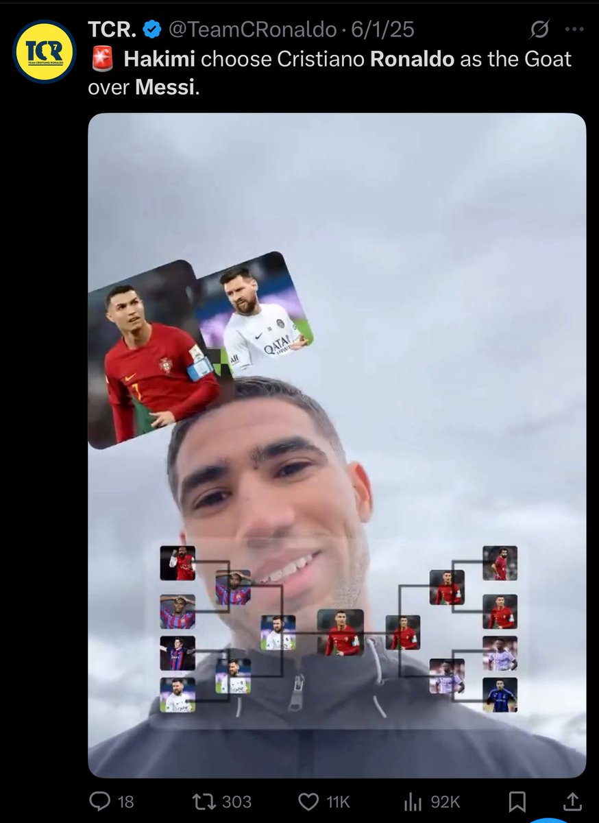 When Ronaldo is your goat, you are destined to be charged with “r@pe” as Ronaldo is a r@pist too. 

Learned from the best