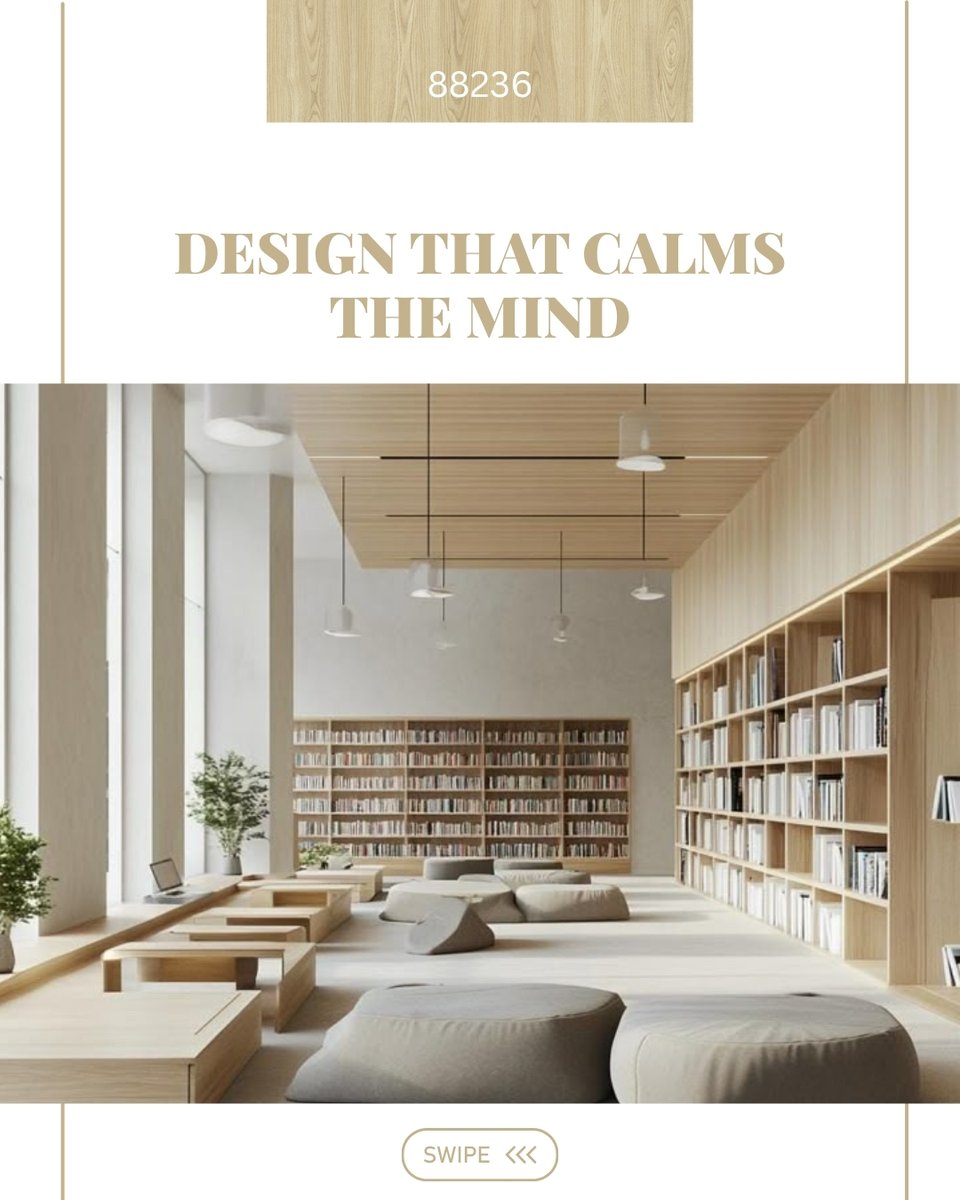 MakersLaminate's tweet image. Reading corners, study nooks, and libraries come alive with subtle yet impactful laminate textures.
Create peace, comfort, and focus — one sheet at a time.

📩 info@makerslam.com | 📞 1800 313 2828
#ReadingSpaces #QuietInteriors #LibraryDesign #MakersLaminate #TexturedLaminates