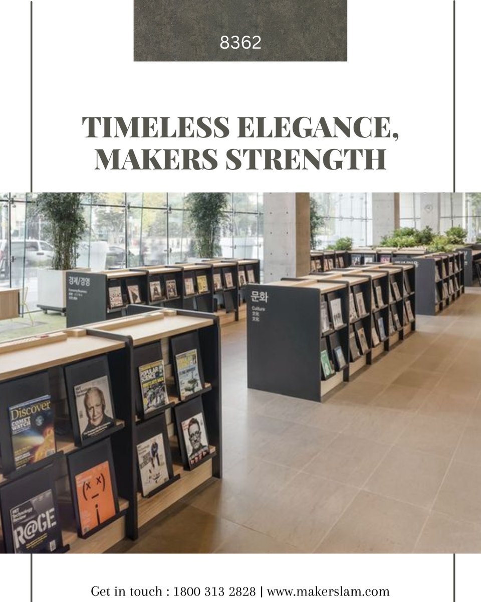 MakersLaminate's tweet image. Reading corners, study nooks, and libraries come alive with subtle yet impactful laminate textures.
Create peace, comfort, and focus — one sheet at a time.

📩 info@makerslam.com | 📞 1800 313 2828
#ReadingSpaces #QuietInteriors #LibraryDesign #MakersLaminate #TexturedLaminates