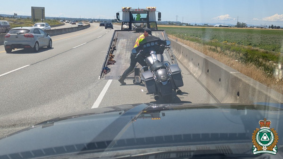 Recently, our #Traffic team stopped a motorcycle going 139 km/h in an 80 zone. The rider, on a restricted learner's license, was fined $368 and had their bike impounded for 7 days. 🚓

This long weekend, slow down and drive safely: speeding has no place on the road. #DeltaPolice