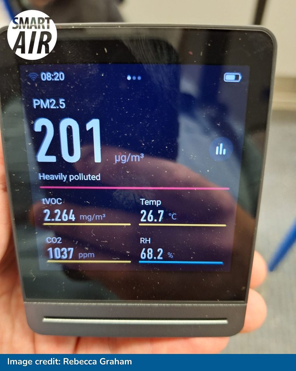 Shared by one of our recent clean air giveaway winners, Rebecca Graham. 

Photo taken on the Victoria Line tube. 

#SeeTheAir