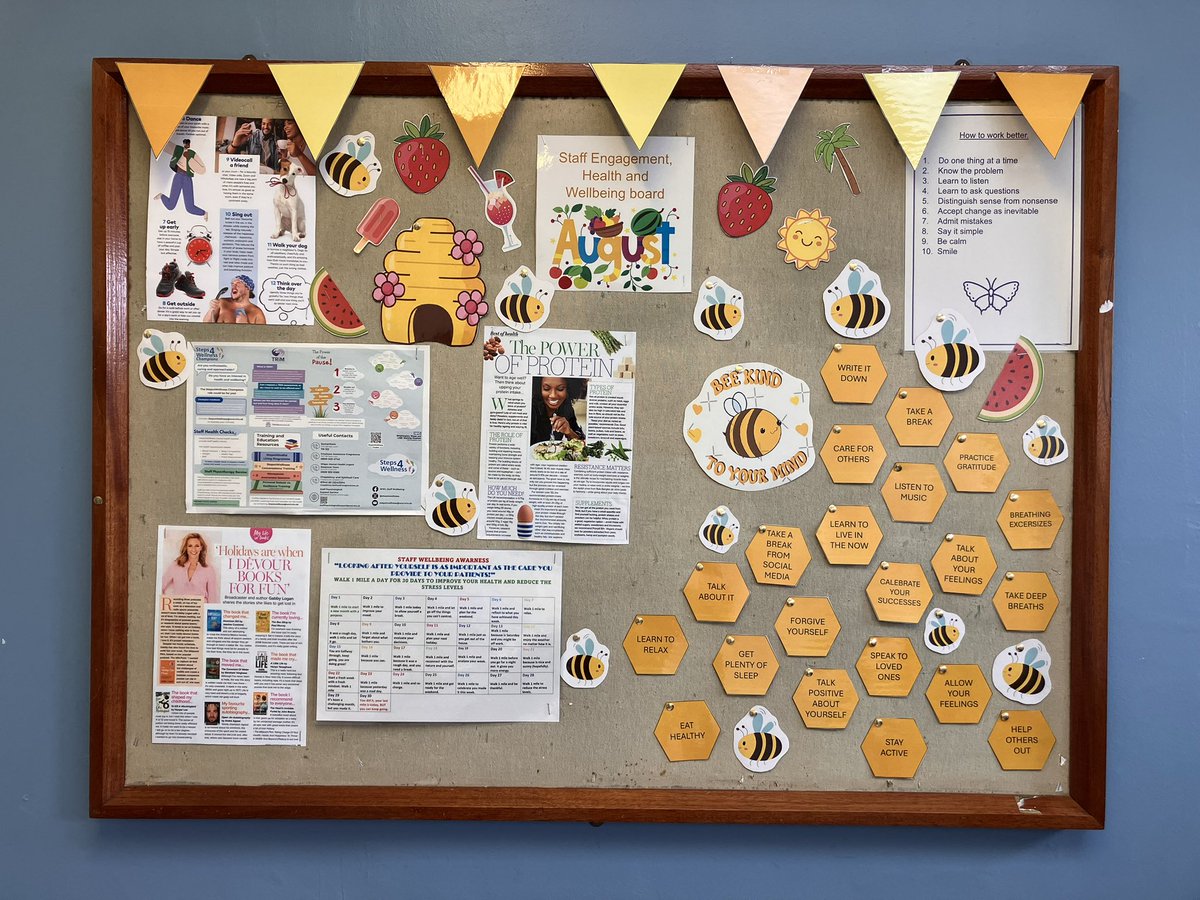 Helen Robson (@hellsbells32) on Twitter photo Another fabulous wellness board from Stevie <a href="/wwl_staffexp/">WWL Staff Experience 💙</a> Another fabulous wellness board from Stevie <a href="/wwl_staffexp/">WWL Staff Experience 💙</a>