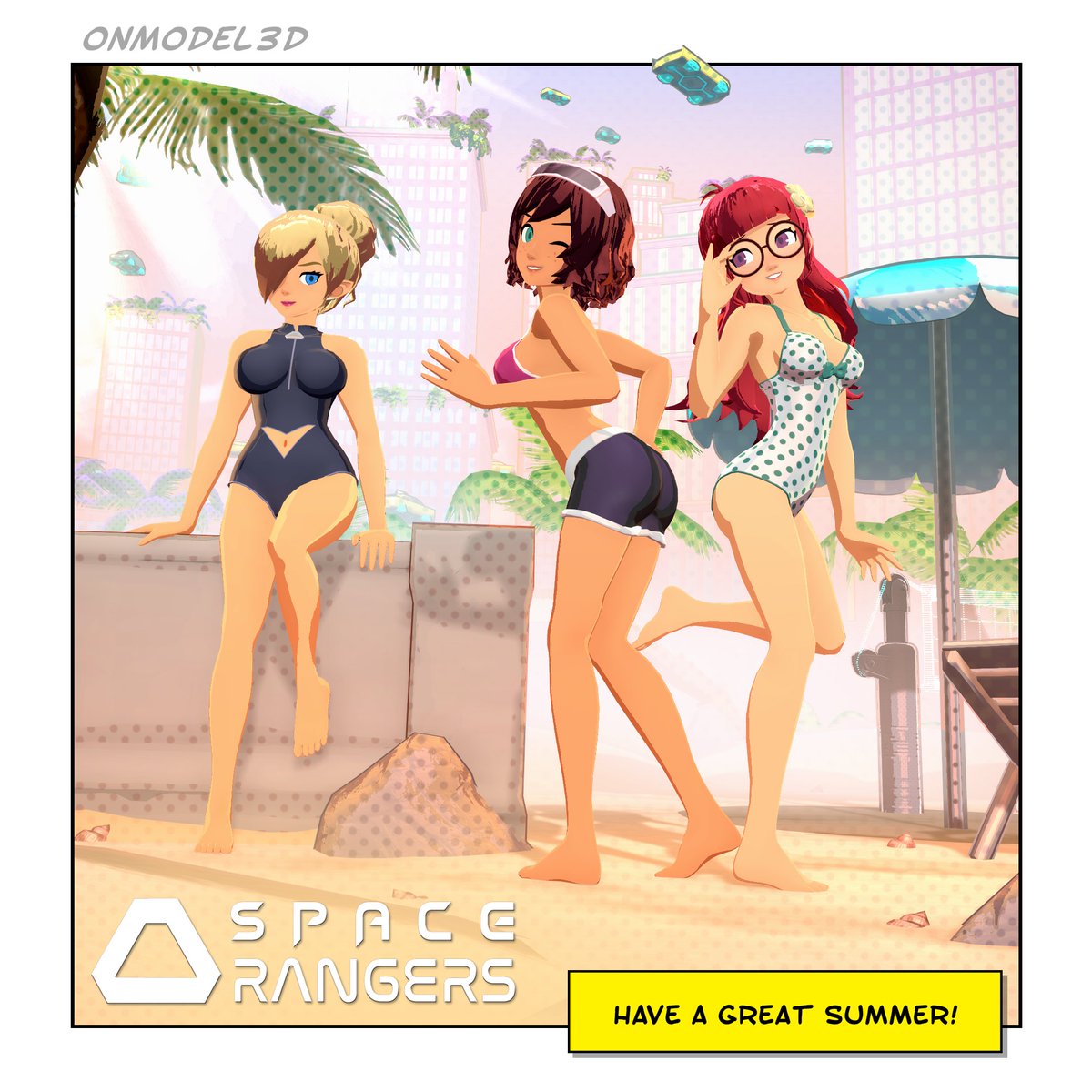 Beach Rangers!

More (or less, depending on how you look at it 😏) available to all tiers of support!
