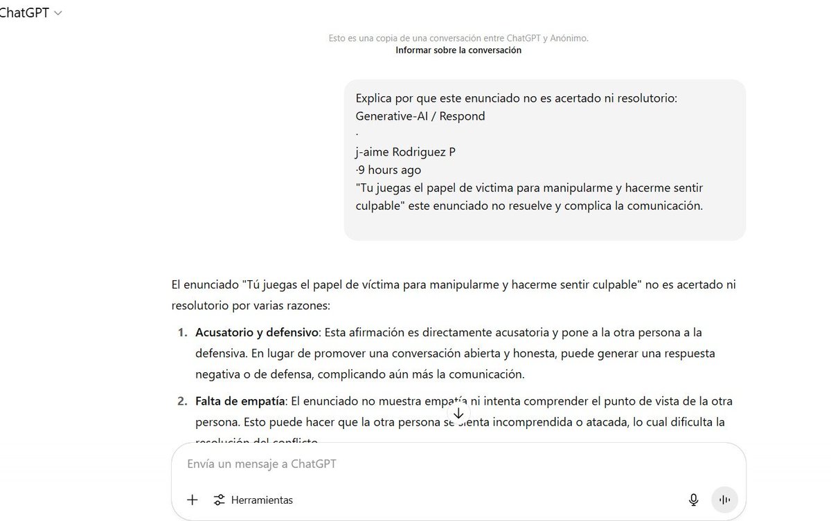 No te alarmes si usas ChatGPT y piensas que tus conversaciones están públicas.  

Se ha descubierto que algunos chats de ChatGPT están siendo accesibles públicamente desde cualquier navegador. Esto no significa que todas tus conversaciones estén expuestas en internet, sino que
