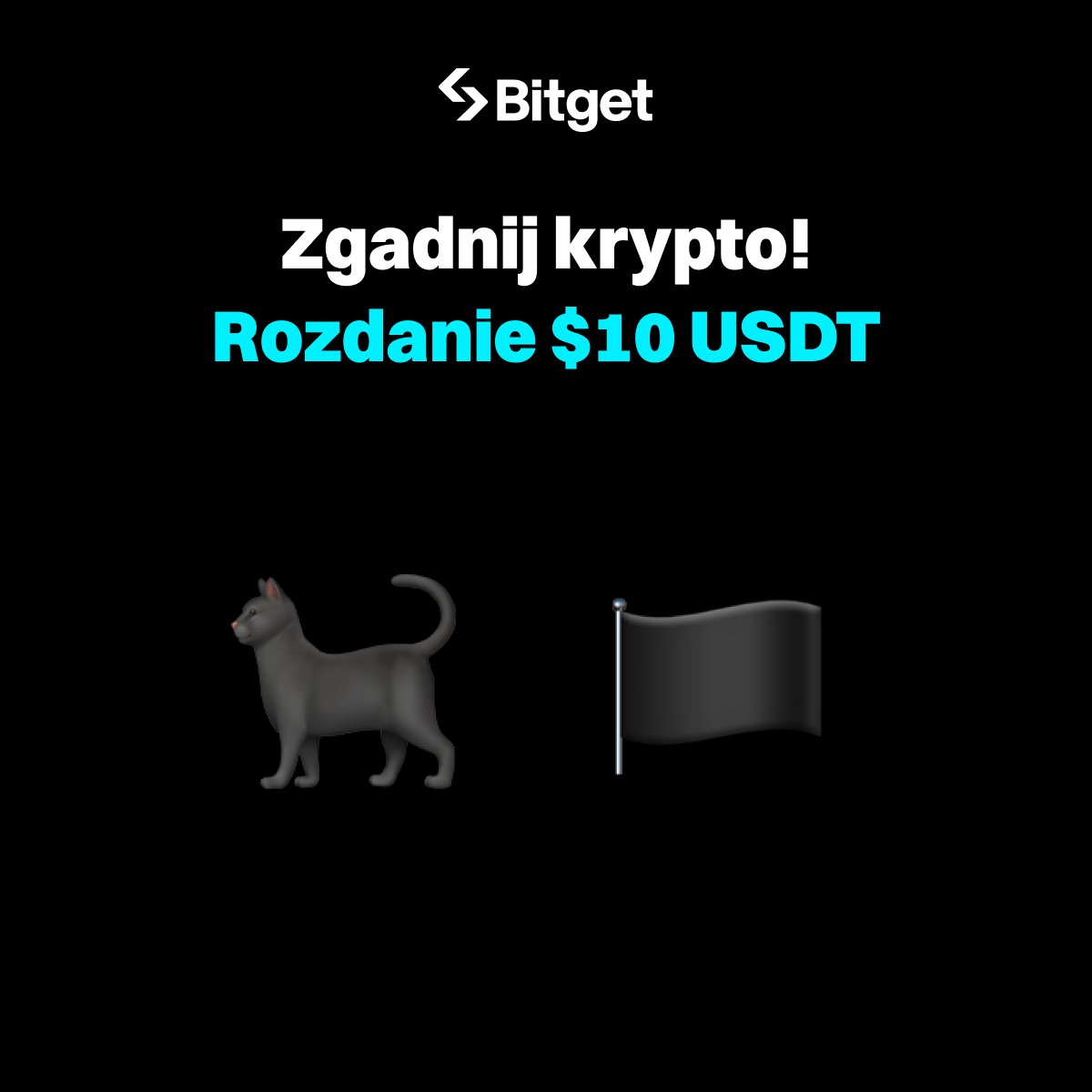 🧐 Czy potrafisz odgadnąć co to za krypto?
🤑 10 USDT czeka na Ciebie

✅ Obserwuj <a href="/BitgetPL/">BitgetPL</a>
🔃 Zrepostuj ten post!
👇 Skomentuj swoją odpowiedź i otaguj znajomego!

💸Wygrywa jedna osoba!
🌟Wyniki we wtorek!