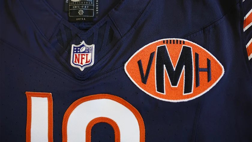 The #Bears will honor Virginia Halas McCaskey with this jersey patch during the 2025 season.