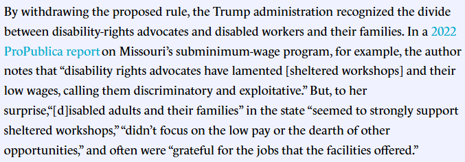Trump Just Saved Thousands of Disabled Americans’ Jobs: A rule proposed by the Biden administration threatened to sideline thousands of employees; Trump’s rollback protects their dignity and right to work.

<a href="/JohnHirschauer/">John Hirschauer</a> for <a href="/CityJournal/">City Journal</a>