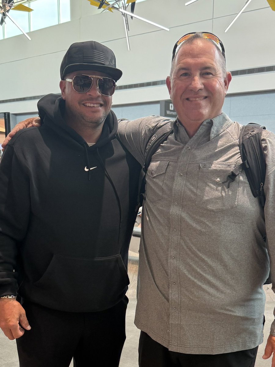 Good running into an old friend of mine Skip. <a href="/OU_Baseball/">Oklahoma Baseball</a>