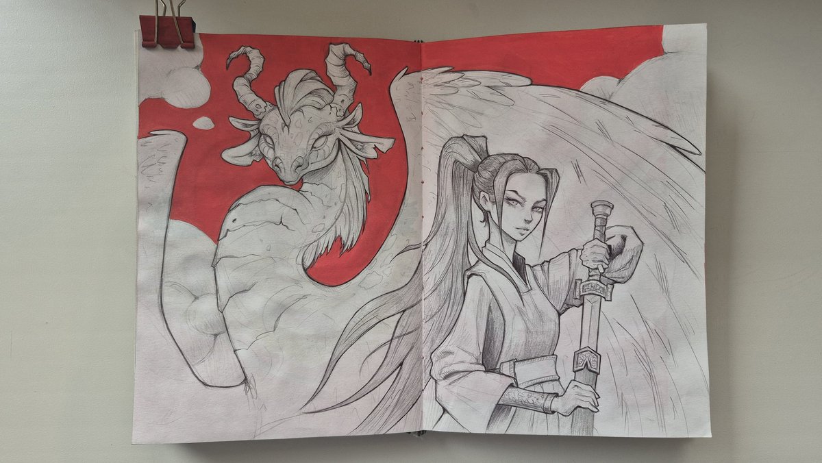 Sketchbook page 1
#sketchbook #sketch #dragon