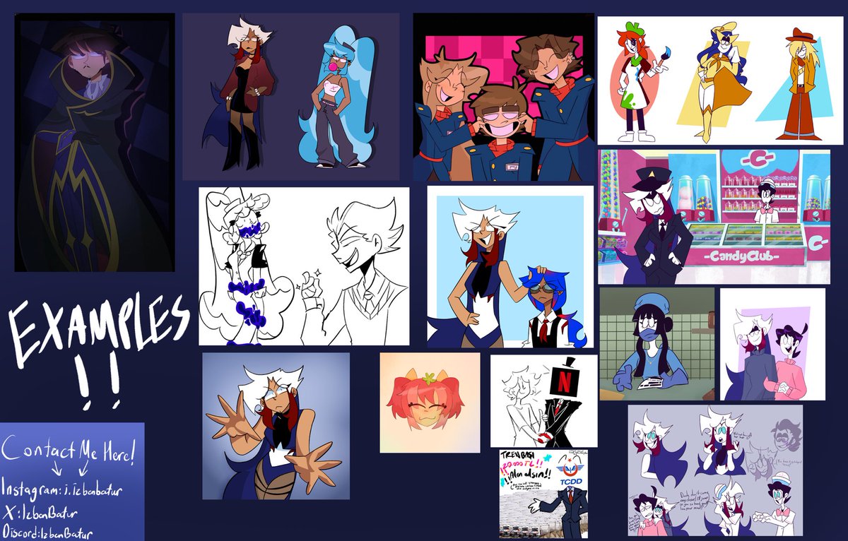 !!COMMISSIONS OPEN!! 
-Dm for detail and animation examples
-Please be patient art/animation takes time^^

You can buy here! (Please dm me before buying animation) -&gt; artistree.io/izban.batur

#spookymonth #eddsworld (Including other fandoms)