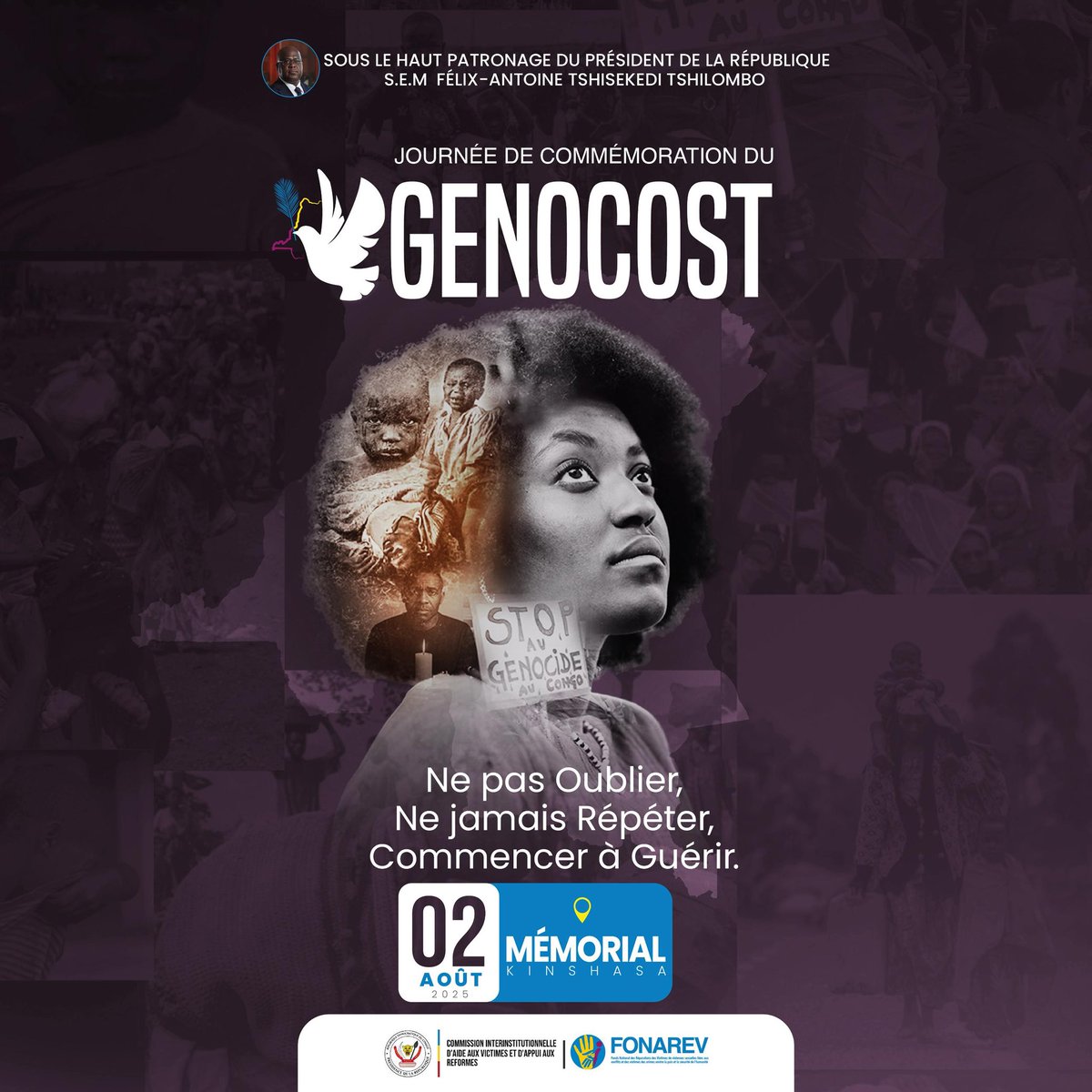 2 Août 🕯️| Commémoration du Genocost

Mémoire des millions de vies fauchées, des survivant(e)s brisé(e)s, et de celles et ceux qui ont porté secours, au péril de leur propre vie.

Le Genocost n’est pas une page tournée. C’est une blessure encore vive, une lutte pour la