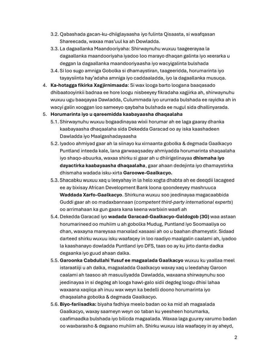 m_baldho's tweet image. Alxamdullillaah! Waxaa si nabad ah noogu soo idlaaday shirweynihii Horumarinta Gobolka Mudug, oo la baxay MIDEEYE. Gunaanadka shirku wuxuu ku soo aaday 27 sano sanadguuradii Yagleeliddii Puntland. Hanbalyo dhammaan.