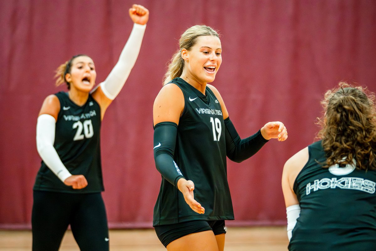 back in business baby 😜

#Hokies🏐