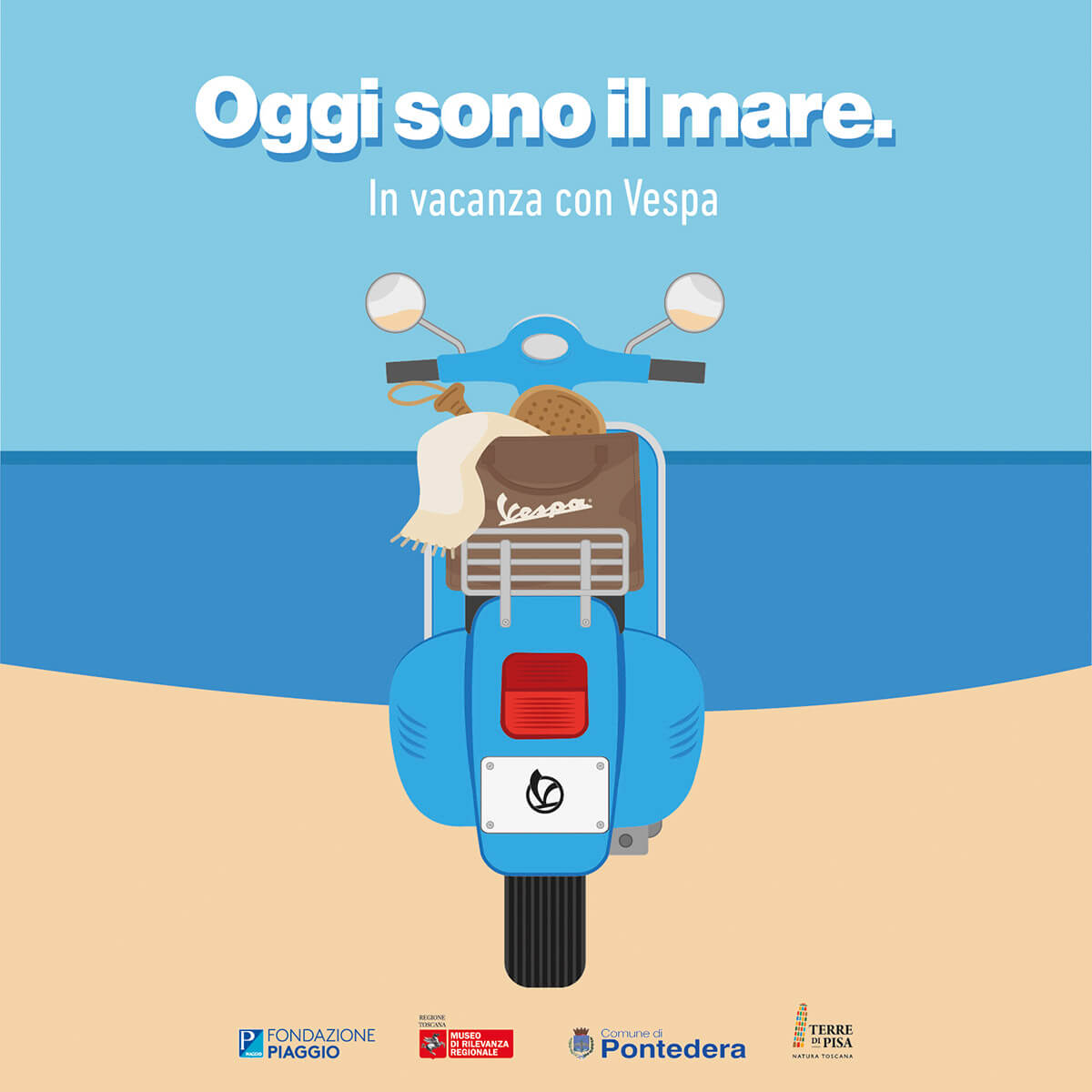 Fino al 9 novembre, il #MuseoPiaggio di #Pontedera ospiterà la mostra "Oggi sono il mare. In vacanza con Vespa", un viaggio immersivo che celebra il legame unico tra la #Vespa e il mare.

Le visite sono gratuite, ma è obbligatoria la prenotazione al link: museopiaggio.it/it/prenota