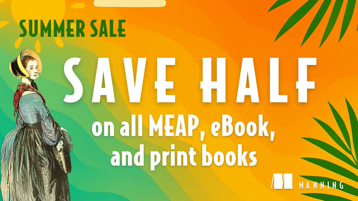 ChadMCrowell's tweet photo. @ManningBooks is having a sale! Perfect time to study and to go #AcingTheCKA 😎

🔗 https://t.co/crNtPtkSyh https://t.co/hg5bELwNbd