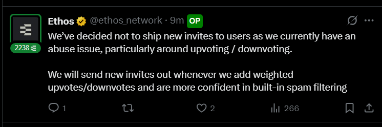 b00money's tweet photo. 📢 XP for Week 7 distributed on  @ethos_network !!

📦16M XP distributed this week 

📈 I Got 1768 XP  ( Total : 9303 XP )  

 📊My stats : 

    ➔ 🧠 Cred Score : 1259

    ➔ 🔁 Streak : 29 Days
 
    ➔ 🤝 Vouches rcvd : 1 ( 0.01 ETH )

    ➔ ❌ Vouches Given : None yet

    ➔ 👤 Profiles Reviewed : 14 

No invites Distributed this week !!

Review me on-chain here 👉https://t.co/ajxnj783kP

📌 19 Weeks left in Season 1 , GL 🍀