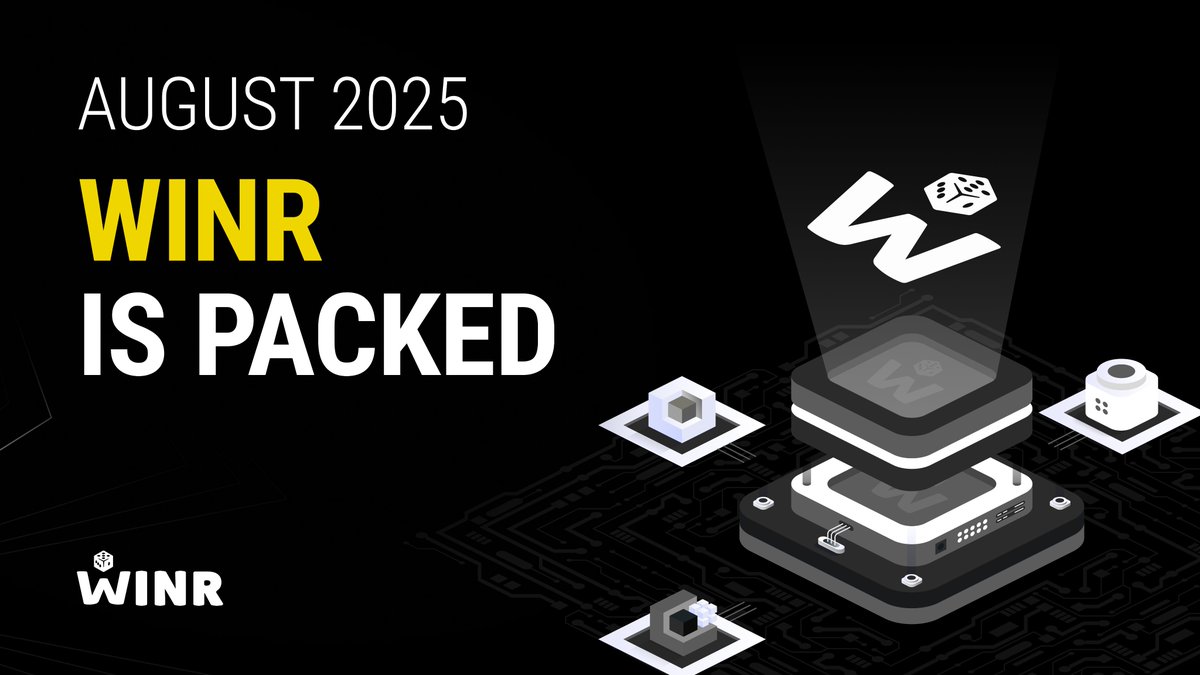 WINR Monthly Update

New games. Weekly races. Real growth. Fully onchain.
July marked a pivotal month for JustBet and the WINR Ecosystem, pushing our vision further across gameplay, infrastructure, and community. From launching AI built games to running high stakes campaigns,