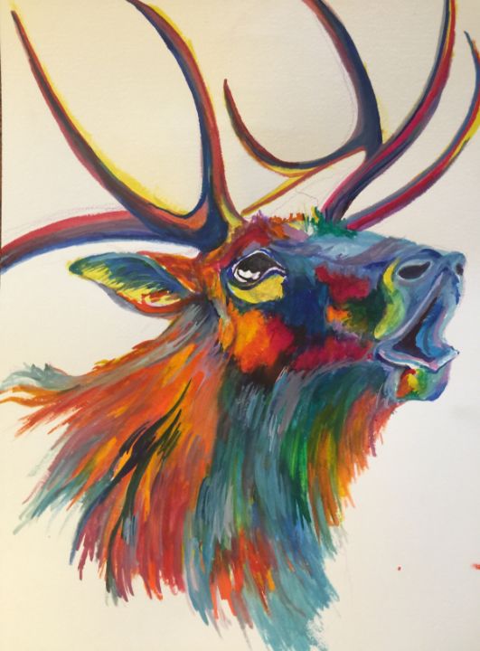 Art of the Day: "Calling His Mate". Buy at: ArtPal.com/mikegrant1208?…