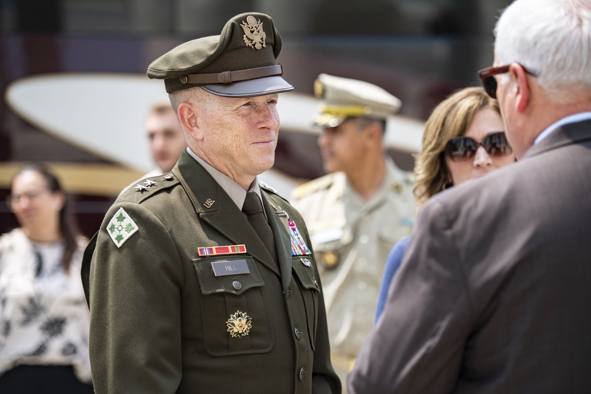 WAR ROOM (@war_room_eds) on Twitter photo Farewell to MG David Hill, the 53rd Commandant of the <a href="/us_awc/">U.S. Army War College</a>. Thank you for your incredible support, wisdom, and guidance over the years. We wish you the best of luck in what lies ahead, sir.
Welcome to MG Trevor Bredenkamp. We look forward to working with you, sir. Farewell to MG David Hill, the 53rd Commandant of the <a href="/us_awc/">U.S. Army War College</a>. Thank you for your incredible support, wisdom, and guidance over the years. We wish you the best of luck in what lies ahead, sir.
Welcome to MG Trevor Bredenkamp. We look forward to working with you, sir.