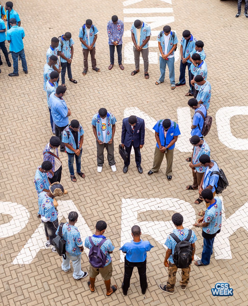 thecssknust's tweet image. The Gre8t Legacy 🔵

PRESECans in CSS lined up in unity during CSS Week to form the iconic “8” 

a powerful reminder of their unmatched dominance in the @NSMQGhana arena.
Great minds. Great legacy. Gre8t indeed. 

@Preseclegon1  #PRESEC #CSSWeek #Day4 #TheBlueMagic 📸