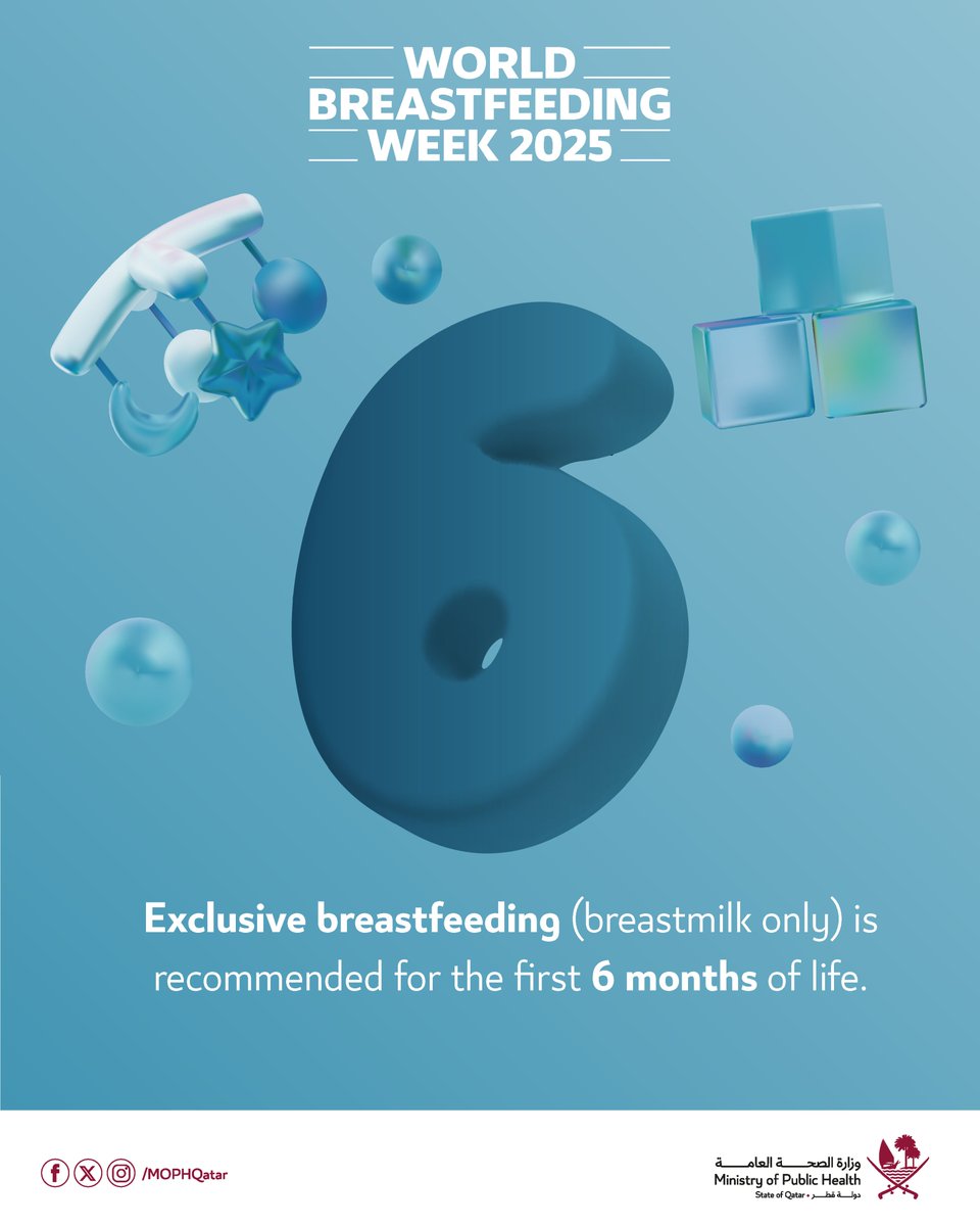 Breastfeeding supports a healthy beginning, and with the right information and support, families are better equipped to give their children the strongest possible start.

#HealthPromotion