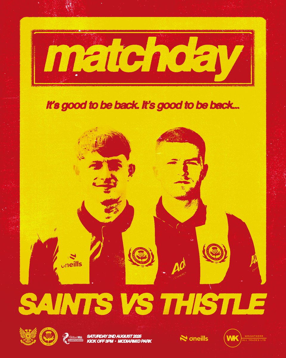 🎬 Ready for action.

See you all in Perth!

🎟️ > perthstjohnstonefc.co.uk/ticket-office/…