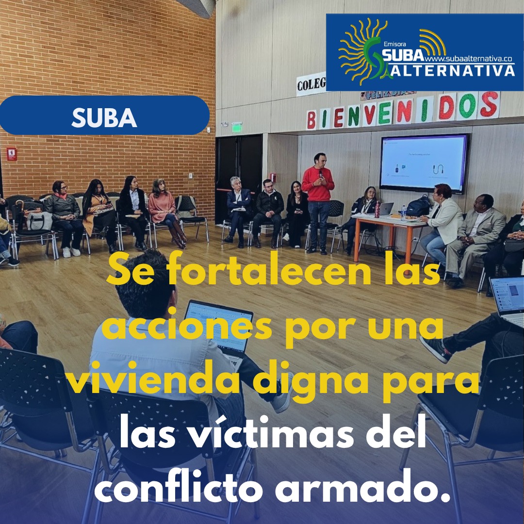 Subalternativa's tweet image. #Localidad 📌 En Suba se fortalecen las acciones por una vivienda digna para las víctimas del conflicto armado.
 
📲 Detalles en facebook.com/photo/?fbid=13…