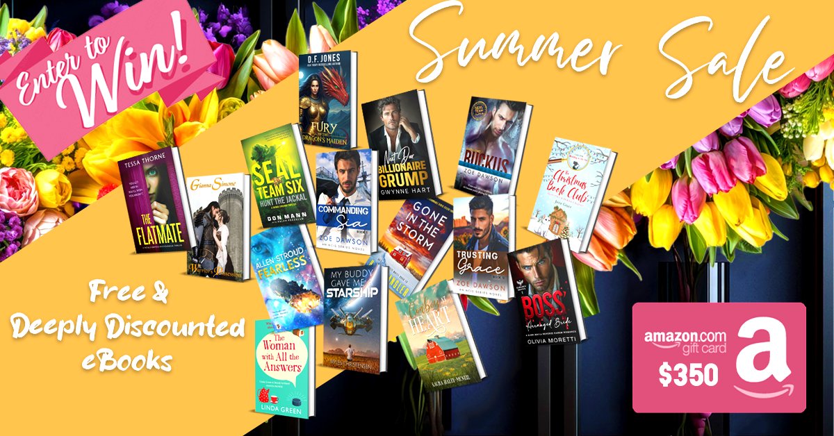 ☀️🔥 HOT SUMMER READS ALERT! 🔥☀️
📚Ready to load up your TBR for less?
bookthrone.com/sizzling-summe…
Discover FREE &amp; deeply discounted eBooks across every genre — perfect for those long summer days.
And the cherry on top?🎁 Win a $350 Amazon Gift Card
#bookthrone  #freebooks