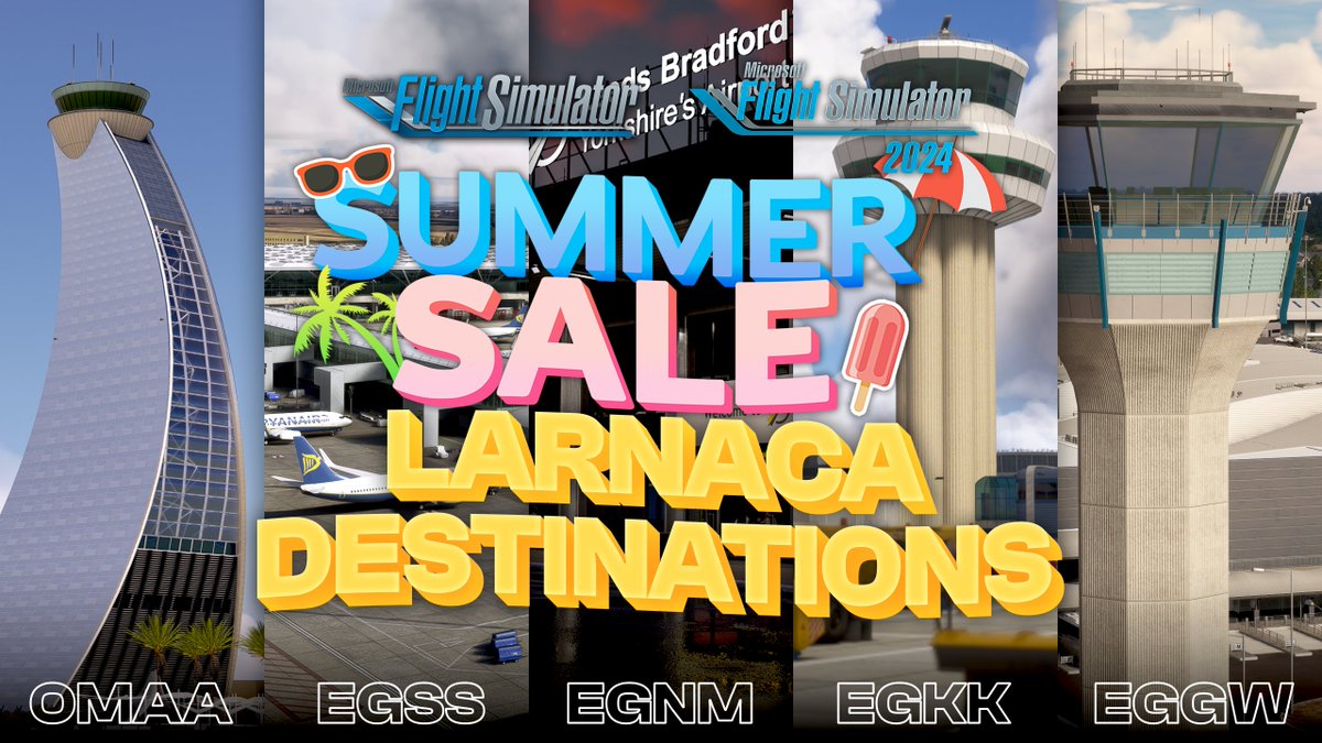 🇨🇾 Welcome to Cyprus! 🫒 iniBuilds Larnaca Intl is out now for MSFS 2024! 🚨

🌴🏖️Larnaca Destinations Sale – Save up to 35% OFF on top devs like Drzewiecki, SoFly &amp; more!

🎥 Trailer: youtu.be/VYrCVCeKRRw
🛍️ Buy: inibuilds.com/products/inibu…
🏖️ Sale: inibuilds.com/collections/la…