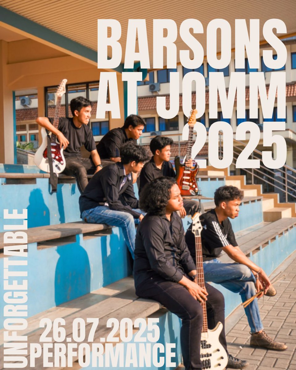 "Kau tak harus menjawab, dengan kata indah tuk jelaskan semua"

Barsons At Jomm 2025

📸 : Dhika Ramadhan