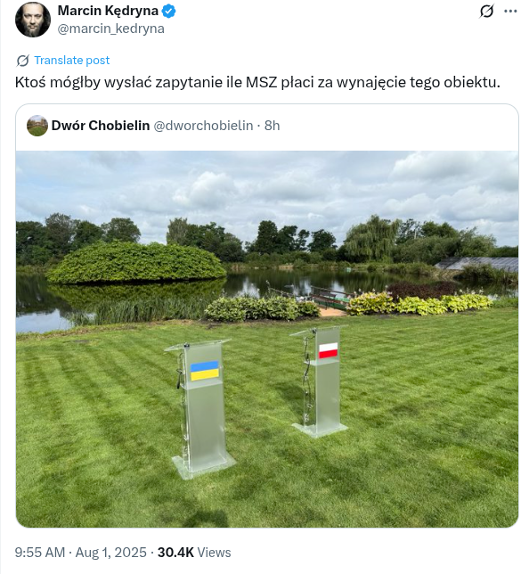 Niektórym nie mieści się w głowie, że można dla Polski zrobić coś za darmo, z patriotyzmu.