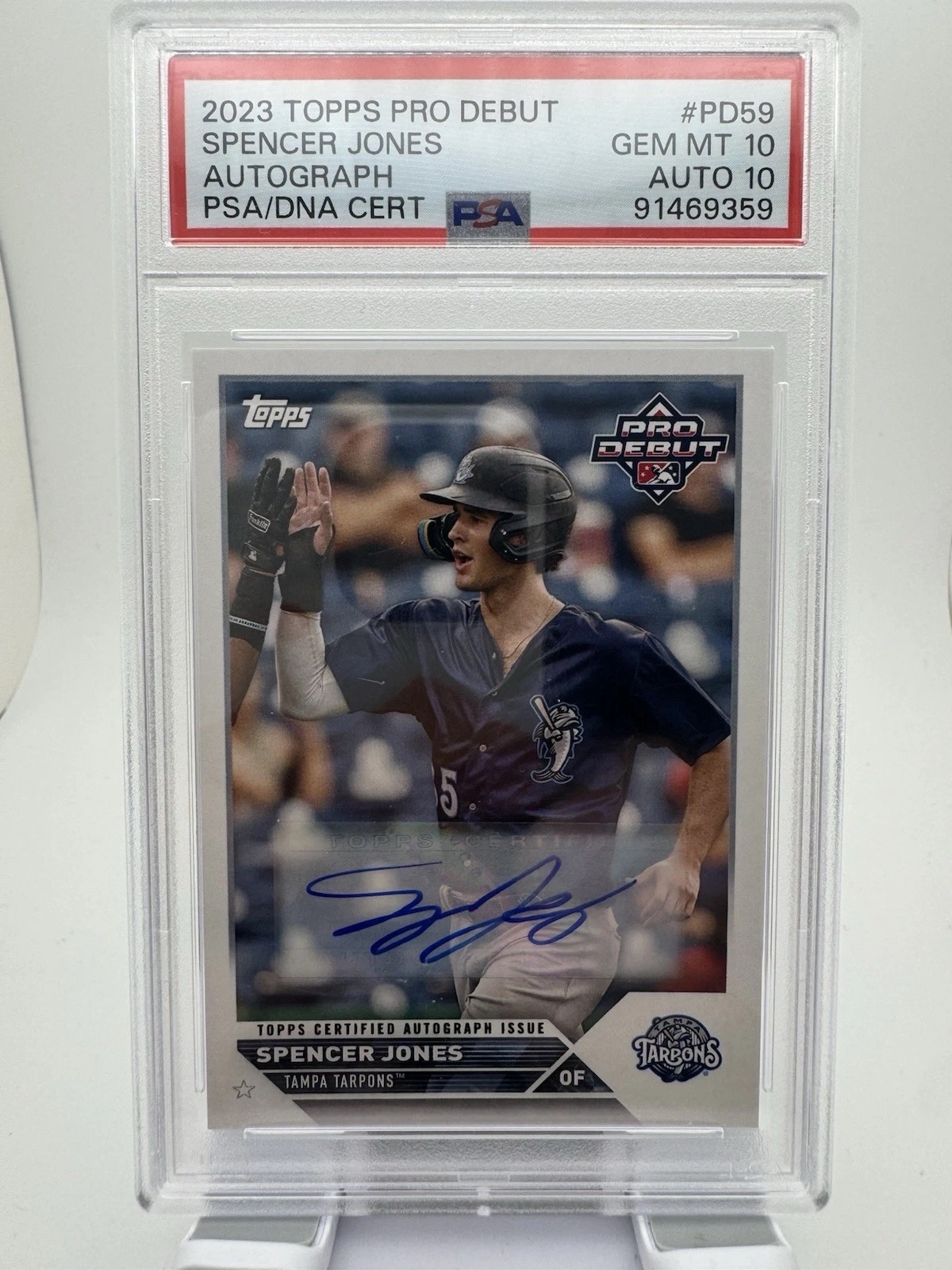 スポーツ選手 spencer jones topps pro debut 2023 auto $_12.JPG