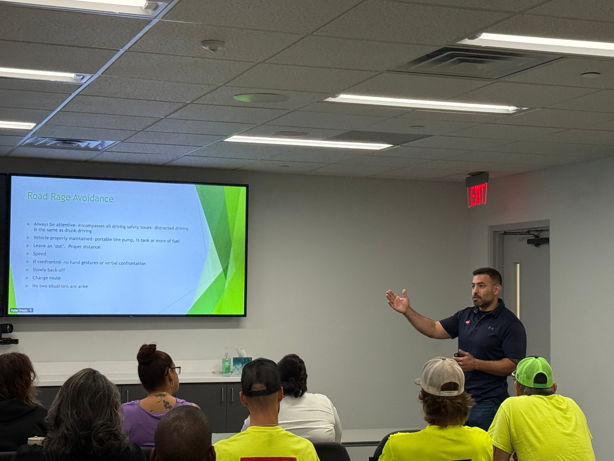 🚗 Road safety is everyone's responsibility.
Last week's company-wide training focused on preventing road rage, staying calm behind the wheel, and making it home safely. Stay alert, stay safe.
#BuildingWhatMatters
