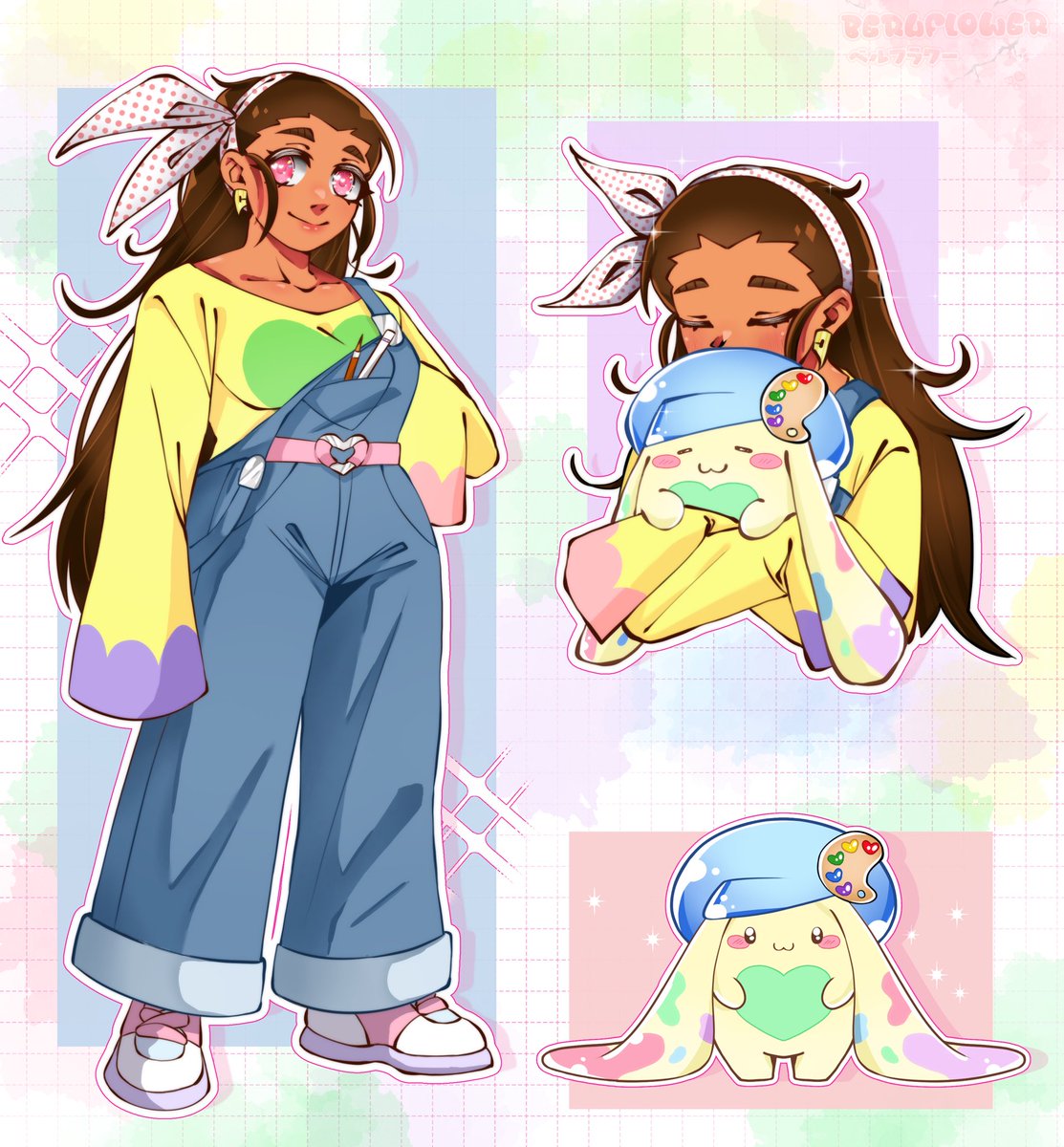 NEW DESIGN REVEAL and I have a mascot named Mallow! #drawberu