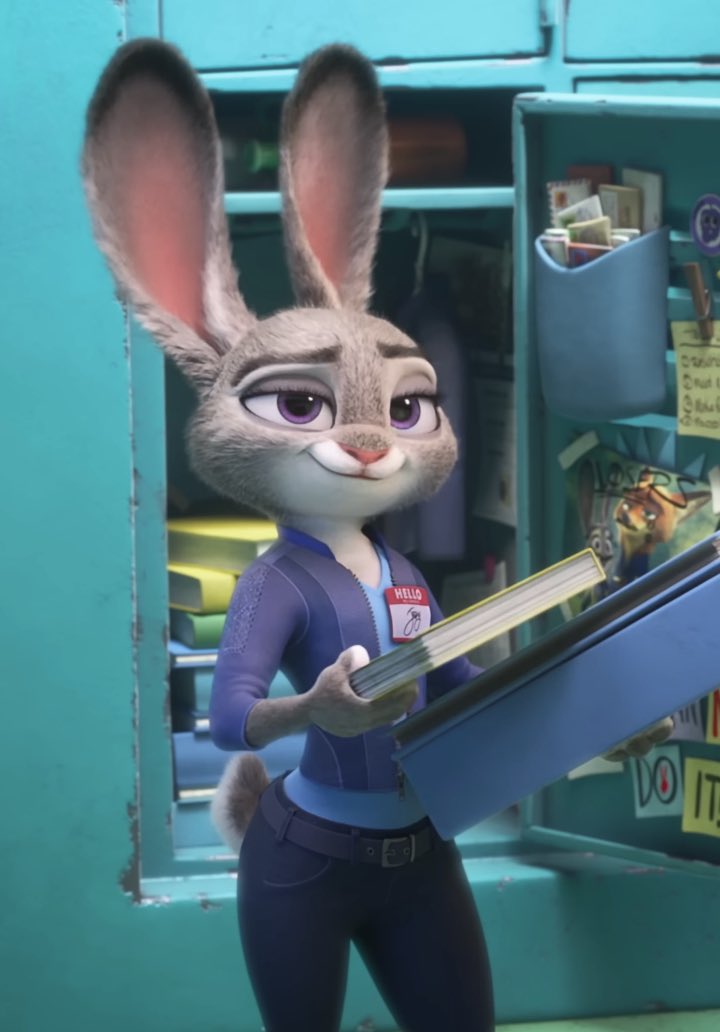 "Officer Hopps, back in business."