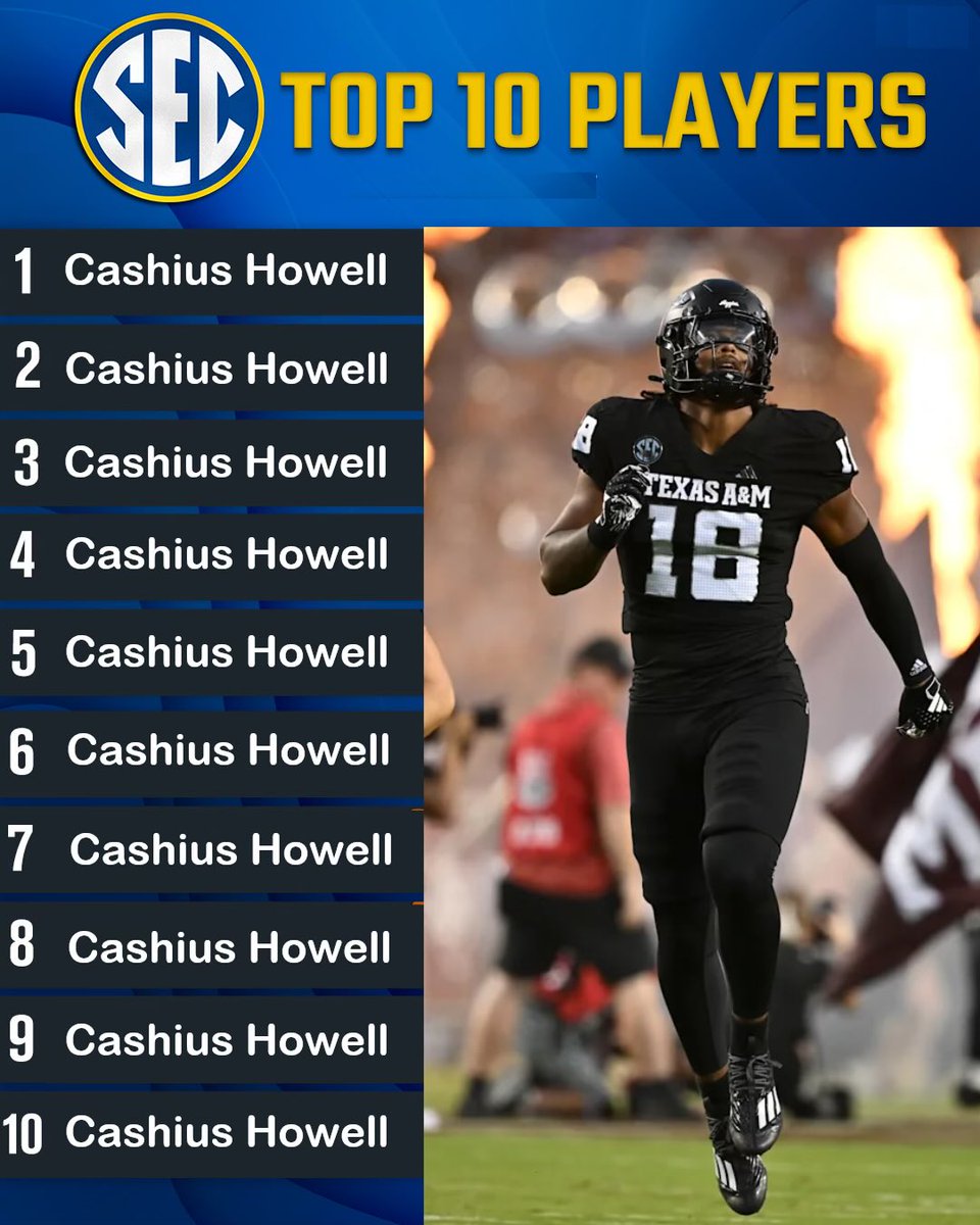 James Leopold (@jamesleopold14) on Twitter photo Here’s how I ranked the Top 10 players in the <a href="/SEC/">Southeastern Conference</a> headed into the 2025 CFB Season. Here’s how I ranked the Top 10 players in the <a href="/SEC/">Southeastern Conference</a> headed into the 2025 CFB Season.