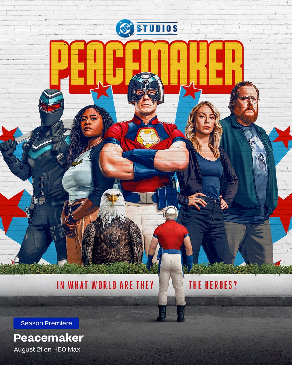 The premiere you’ve been waiting for… #Peacemaker Season 2 releases August 21st on HBO Max!
