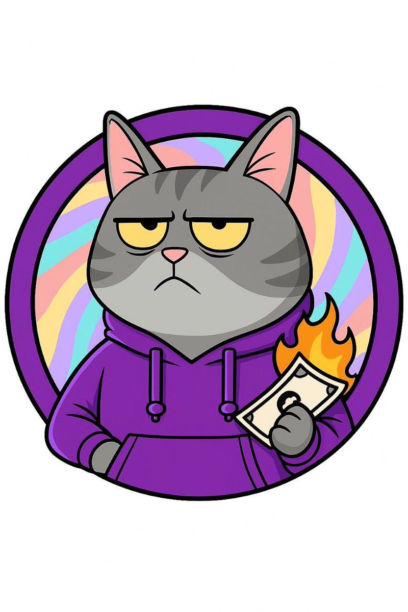 JazzyOnChain's tweet photo. Turning my PFP into Monad style for the @mopo_xyz Mission Mini 27 😼
This grumpy little pyromaniac cat is here to burn fiat and cause some chaos 😹🔥
Inspired by the @monadverse energy 😺
Should I use it? 😸
#Monadverse #Mopo #Monanimal https://t.co/9T1bGCZOjf