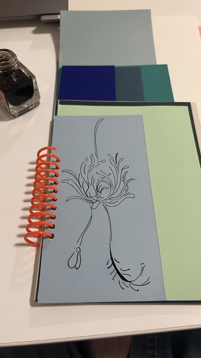 พยายามเข้าใจชบาแมงมุมและปากกาแก้วไปพร้อมกัน