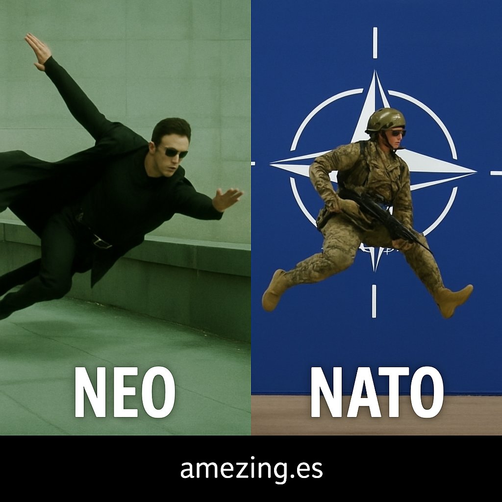 juankaamez's tweet photo. Vamos a por el concepto viral de hoy que haremos TM (Tendencia Mental). Con ustedes NEO-NATO
#amezing.es https://t.co/DRONClSrD3