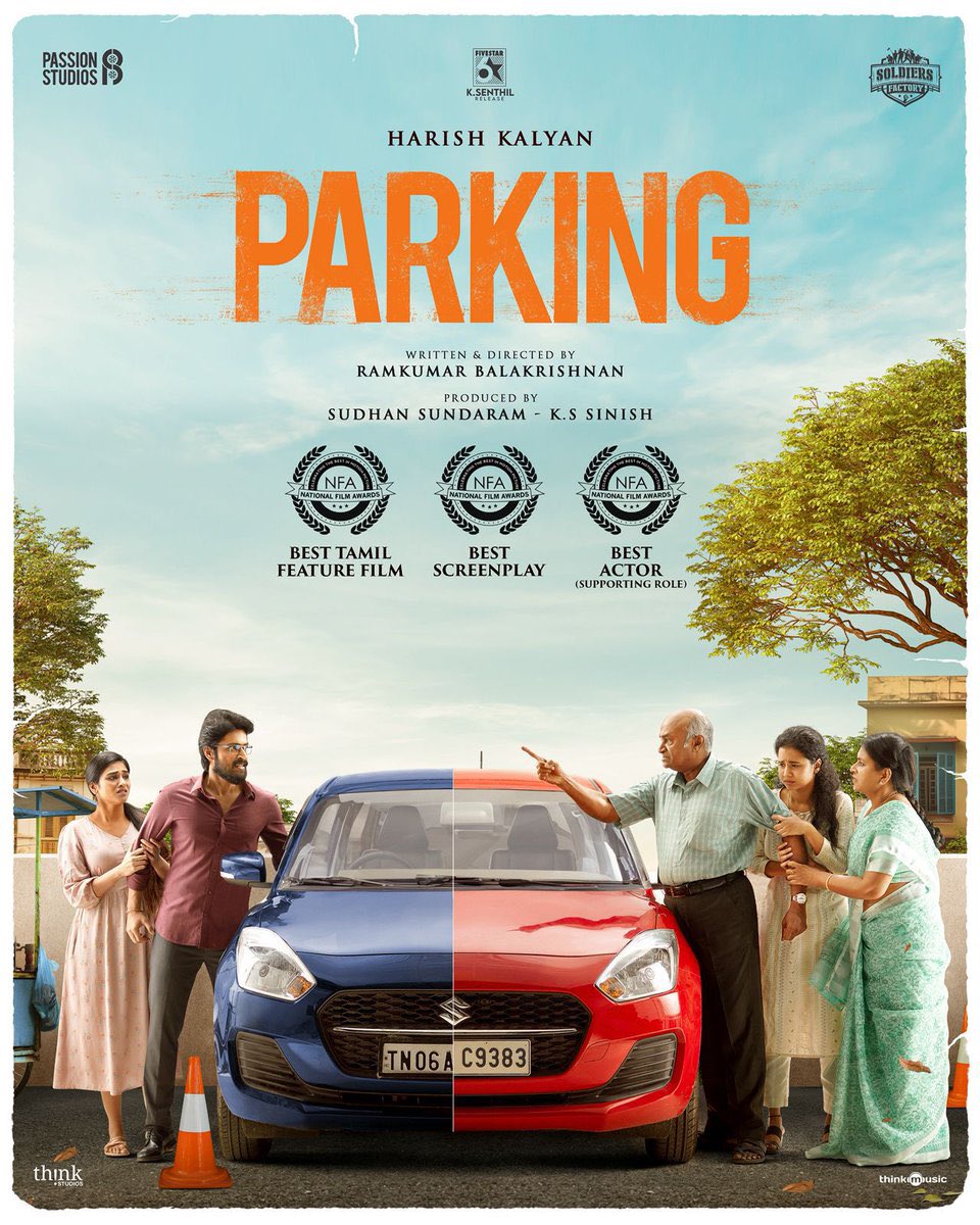 Harish Kalyan (@iamharishkalyan) on Twitter photo 3 National Awards for the film we put all our honesty, heart and hope into #Parking 🤗
Congratulations to my director <a href="/ImRamkumar_B/">Ramkumar Balakrishnan</a> on the “Best Screenplay” Award, Our very own #MSBhaskar sir on “Best Supporting Actor” Award and to the entire team of our film #Parking on “Best 3 National Awards for the film we put all our honesty, heart and hope into #Parking 🤗
Congratulations to my director <a href="/ImRamkumar_B/">Ramkumar Balakrishnan</a> on the “Best Screenplay” Award, Our very own #MSBhaskar sir on “Best Supporting Actor” Award and to the entire team of our film #Parking on “Best