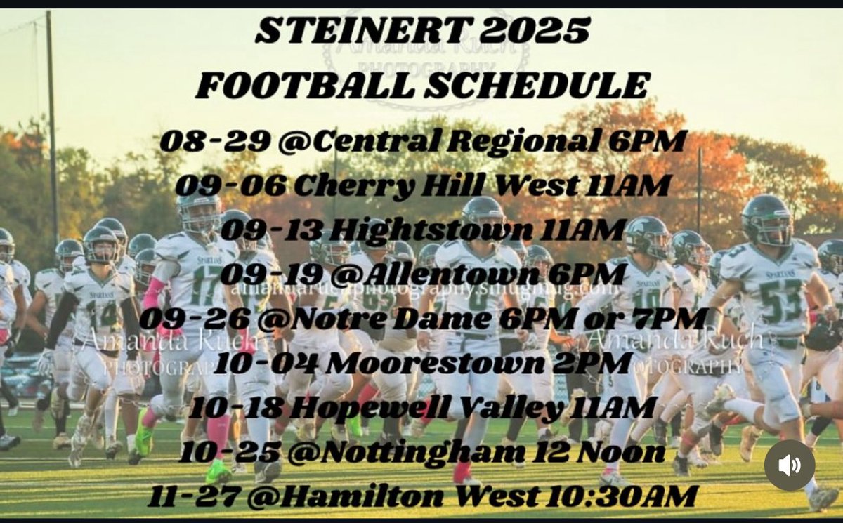JKparway's tweet image. Hello everyone. Below is Steinert 2025 Football schedule! I am very excited for the new season to come!
@ThaddRichards @hs_mercer