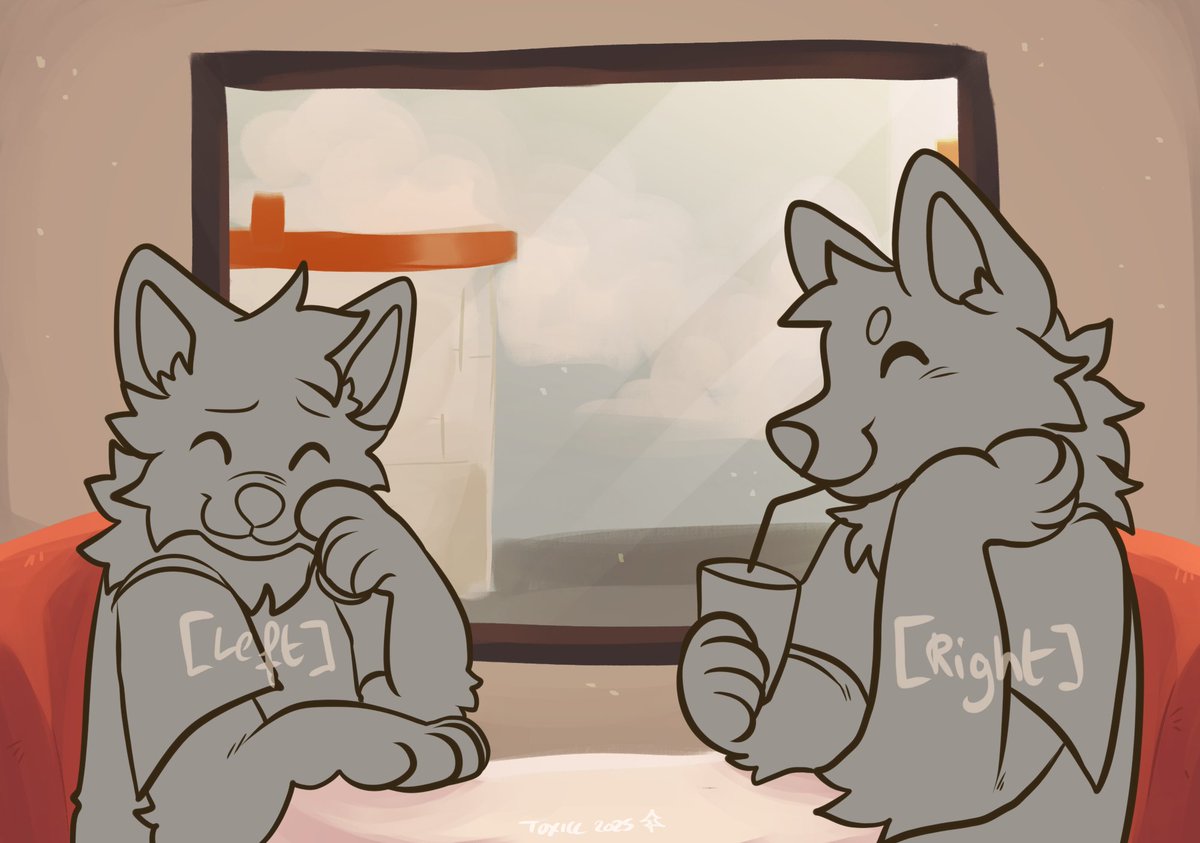 coffee ych ! 🐱✨ --  infinite slots til i close !

2⃣0⃣ eur (includes both!) -- any species + any clothing, will be lined to fit your character !

rts appreciated 💕  more in replies ! :D